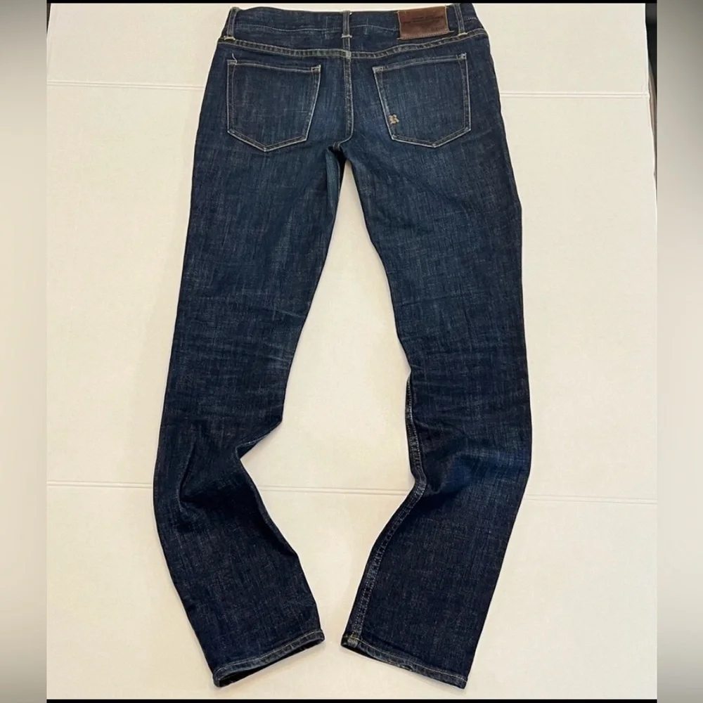 RALPH LAUREN RUGBY SLIM TAPERED VINTAGE DARK WASH JEANS 28